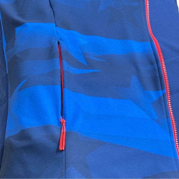 Adidas Women's USAV Warm Zip Up Track USA Jacket - Picture 10 of 12